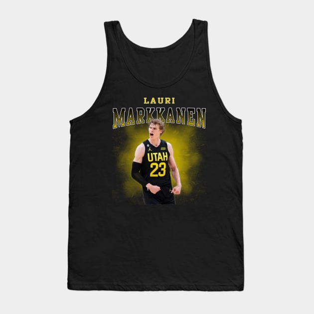 Lauri Markkanen Tank Top by Bojes Art